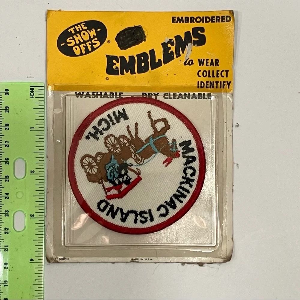 Mackinac Island Embroidered Patch